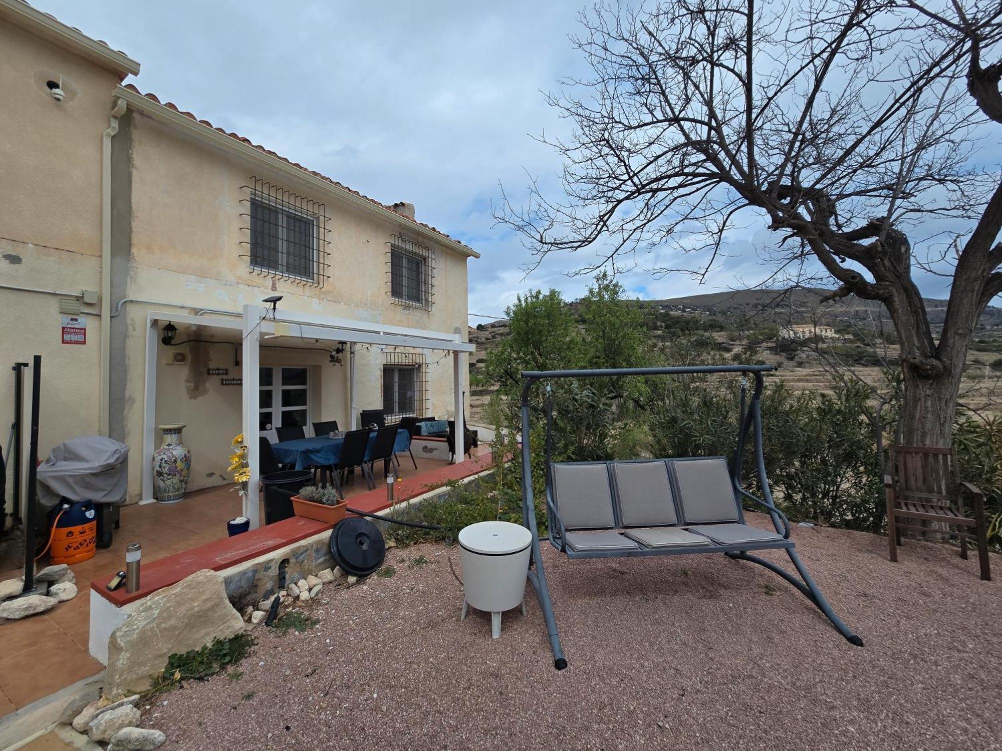 Casa En Finca Rustica Jijona Exterior foto